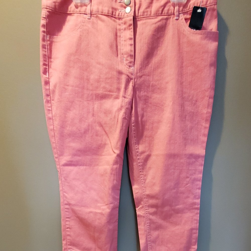 INC Fruit Punch Pink Jean Pants